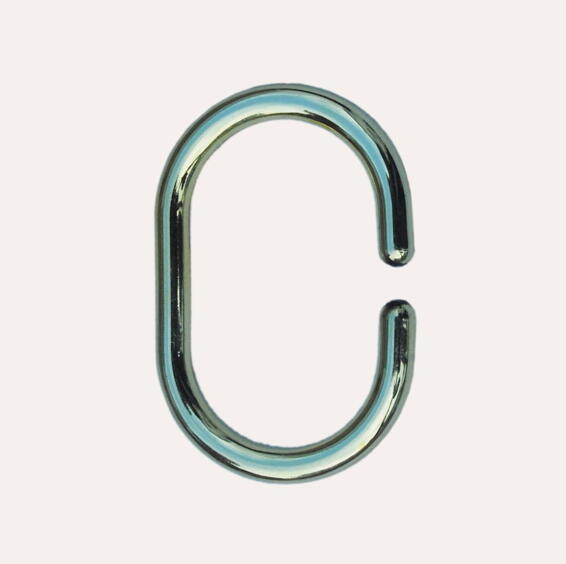 Sensea Shower Rings chrome silver 12 pieces