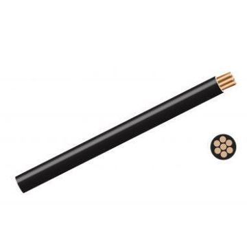 Black GP Wire 10mm² (50m) Electrical Cable