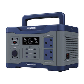 Gentech Pro Series Portable Power Station PRO 2600i 1300W