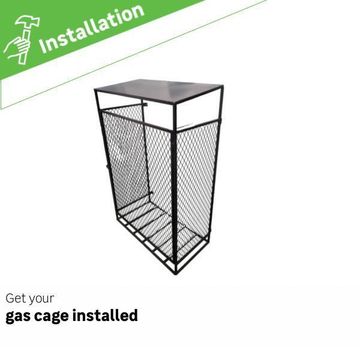 Gas cage installation