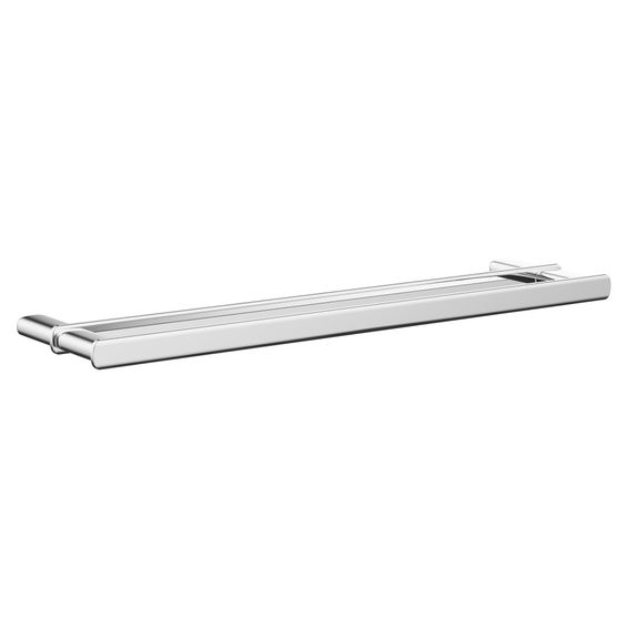 Sensea remix double towel rail chrome 50cm
