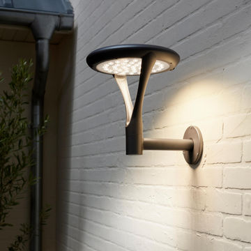 SOLAR POST LAMP LED PIR 2000LM CW INSP