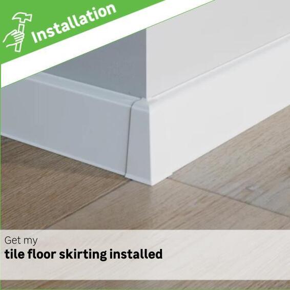 Tile Flooring Skirting Installation