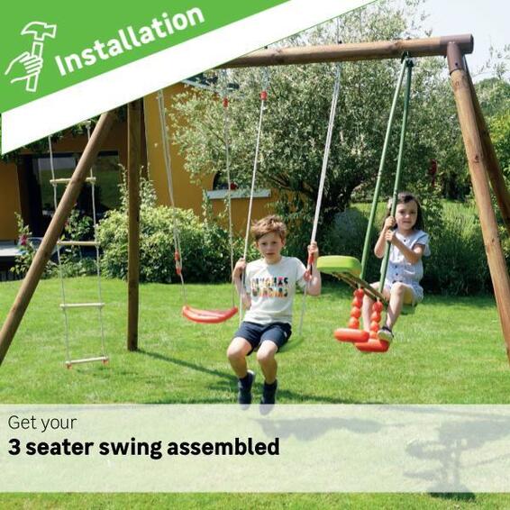 Swing set 3 seater