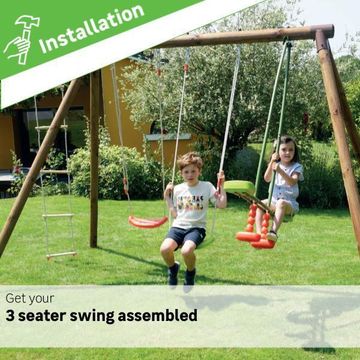 Swing set 3 seater