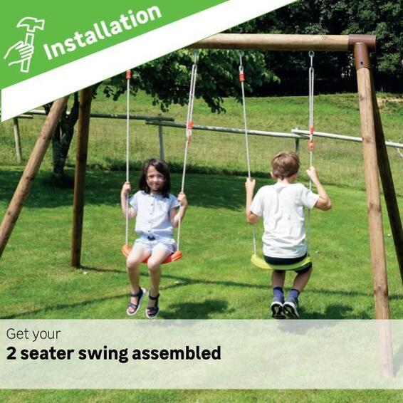 Swing set 2 seater