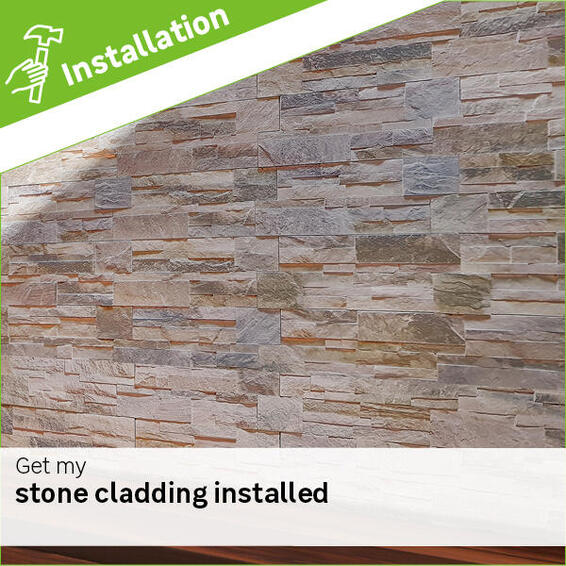 Stone Cladding Installation