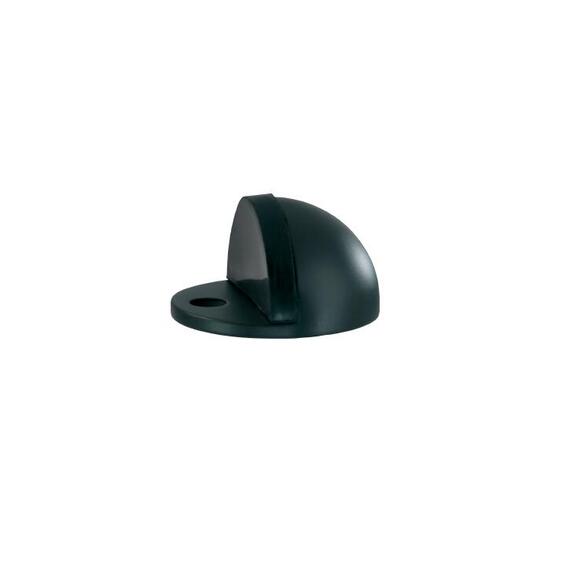 DOOR STOPPER HALF MOON FLR MOUNT SS BLK