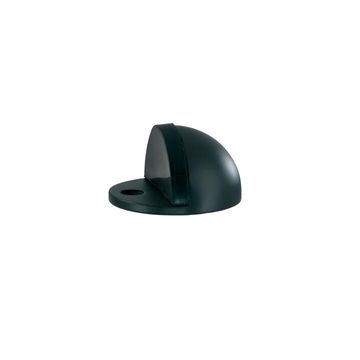 DOOR STOPPER HALF MOON FLR MOUNT SS BLK