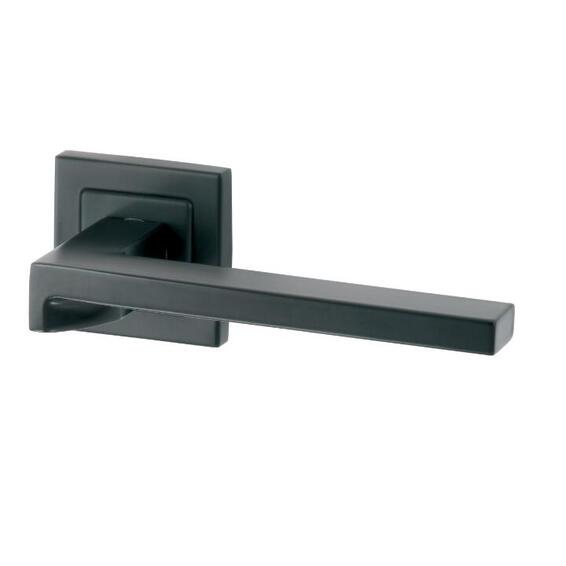 NUUK DOOR HANDLE ON ROSE SS BLACK ESC QS