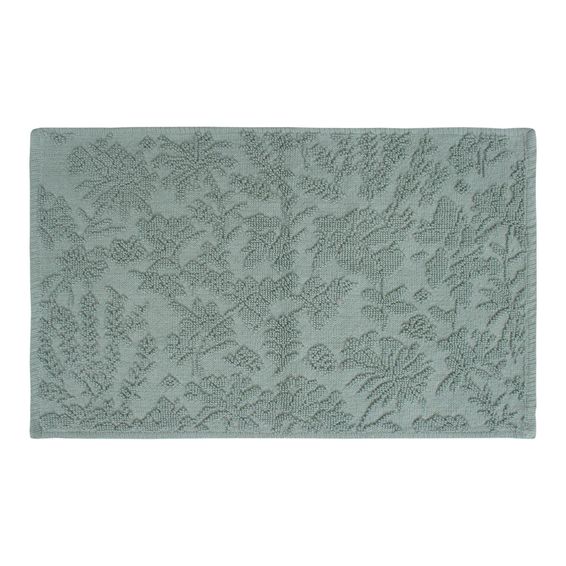 Sensea charm bathmat cotton sage w50cmxl80cm