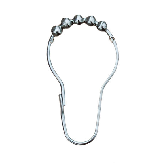 Sensea Shower Rings Metal Silver 12 pieces