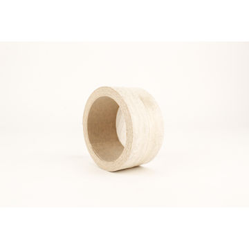 Kitchen Countertop Edging L500Cm X W4,5Cm Travertine White 