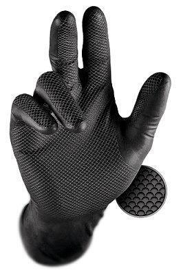 GRIPPAZ NON SLIP GLOVES BLACK MEDUIM