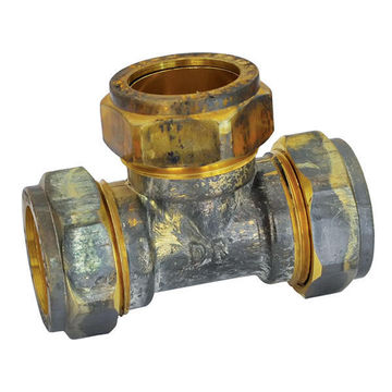 COMPRESSION EQUAL TEE SATAS 22MM CXCXC