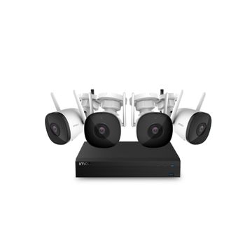 IMOU 8ch/4cam Bullet 2C 1080P Wi-Fi Security NVR KIT