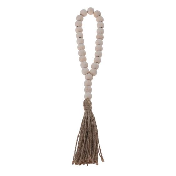 Beaded tassle hanging decorative 30cm
