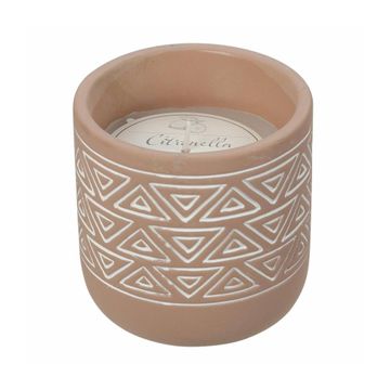 Suffolk citronella cementa cem pot candle 10x10cm