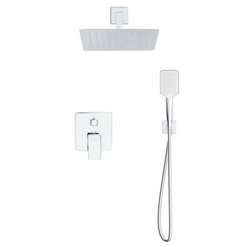 SENSEA STUDIO IN WALL SHOWER KIT SQU CHR