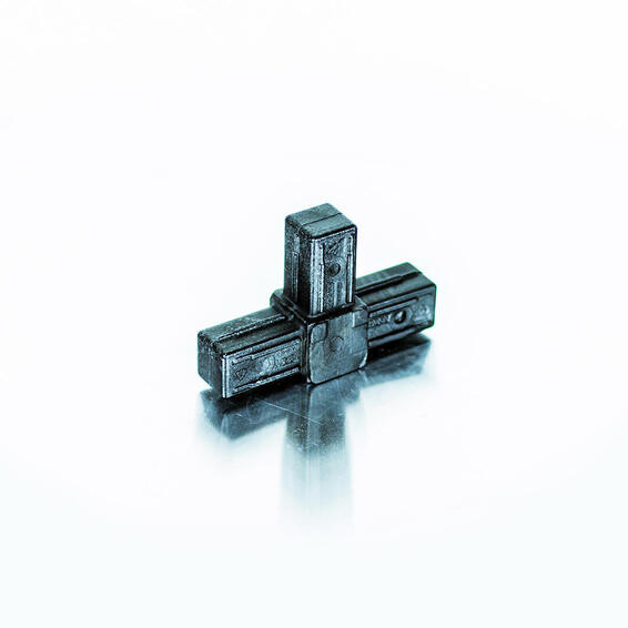 CONNECTOR T PIECE 19MM 4 PACK
