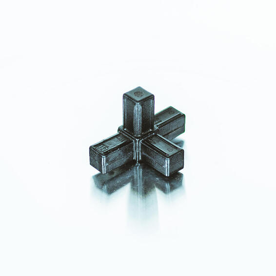 CONNECTOR 4 WAY 19MM 2 PACK
