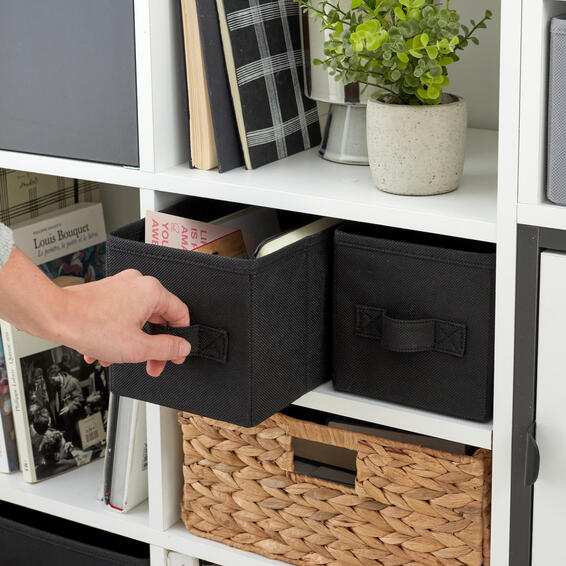 POLYESTER BOX S SPACEO BLACK 15X31X15