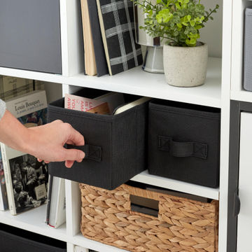 POLYESTER BOX S SPACEO BLACK 15X31X15