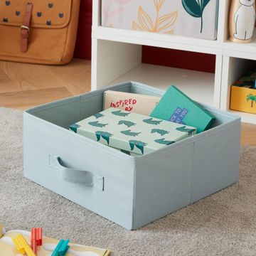 POLYESTER BOX M SPACEO CELADON 31X31X15