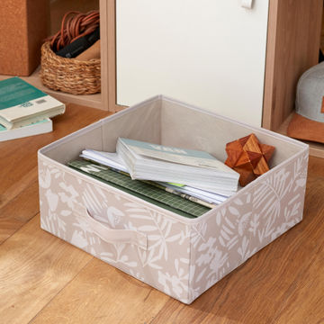 POLYESTER BOX M SPACEO VEGETAL 31X31X15
