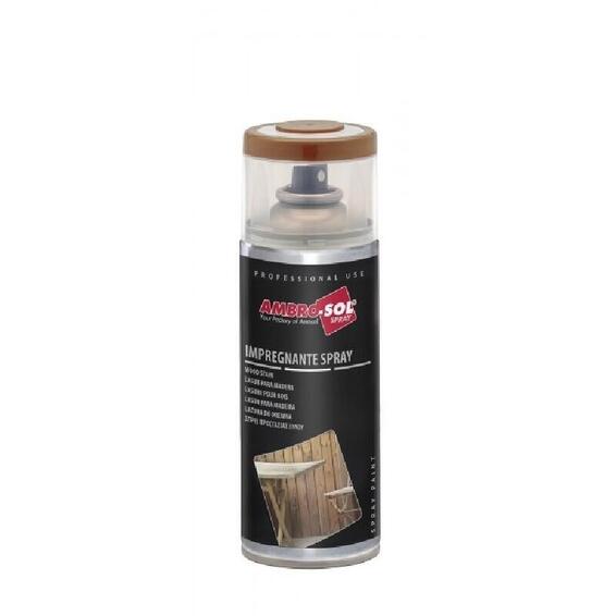 Ambro Sol Spray Paint Wood Stain 400ml Light Nut 