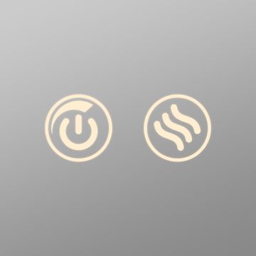 SENSEA MODERN LED MIRROR PILL 40X80CM