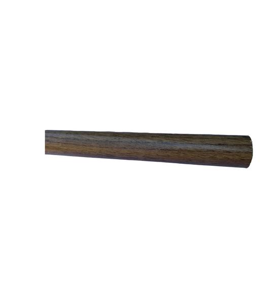 Wooden curtain  pole natural oak 33mm 3.0m