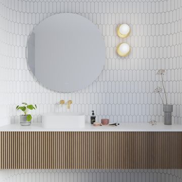 Artens Mosaic Orom 30X30 2 Lines White Mat