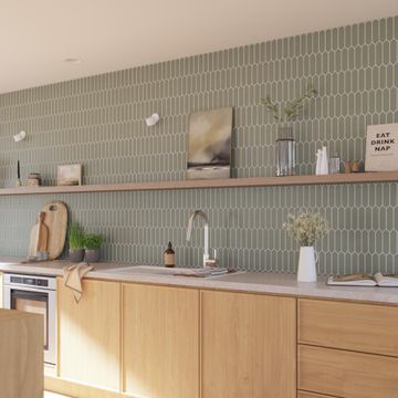 Artens Mosaic Orom 2 Lines Green Tpx Mat