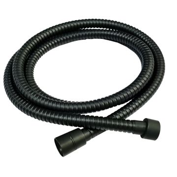 Sensea Essential Shower Hose Stainless Steel Black 1,75M