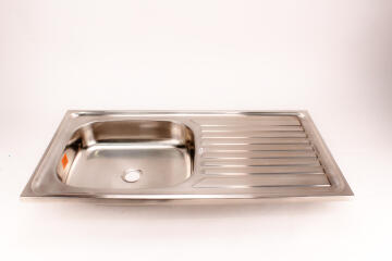 Kitchen sink 1sq bowl 1d s/o CAM ss 915cmx460cm SEB excl 40mm SC195/1