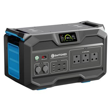 Switched lifep04 ups power station inverter 2400w 2496wh
