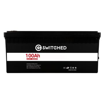 Switched LIFEP04 Lithium Battery  2560WH