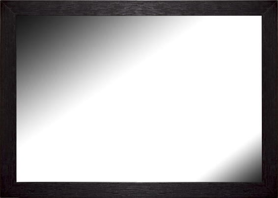 Mirror Black 45x55cm