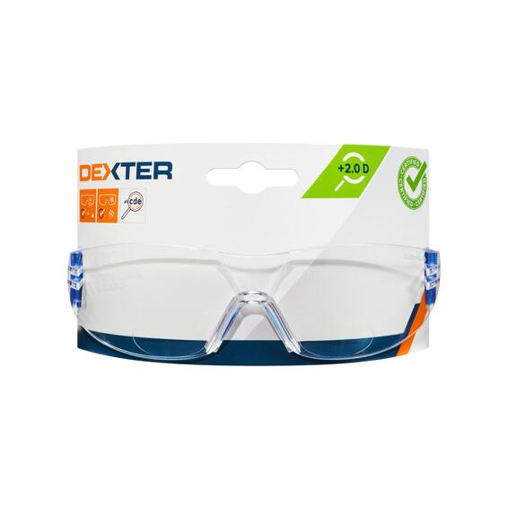 Dexter safety glasses with lens bifocal