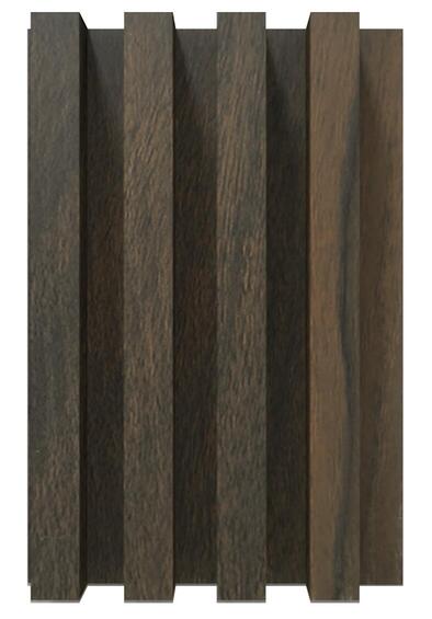 Wall Panel Square Walnut 25X165X2900