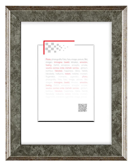 FRAME 20X30 A4 SILVER