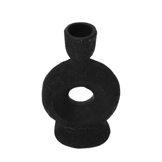 Ace polyresin candle holder 8.8x15cm