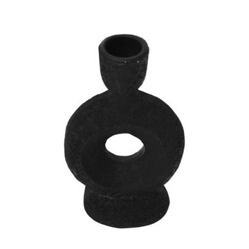 Ace polyresin candle holder 8.8x15cm