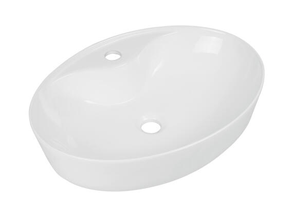 Solo rhodes freestanding basin white