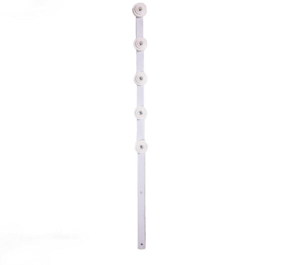 Electric fence bracket angled W flat bar 5L