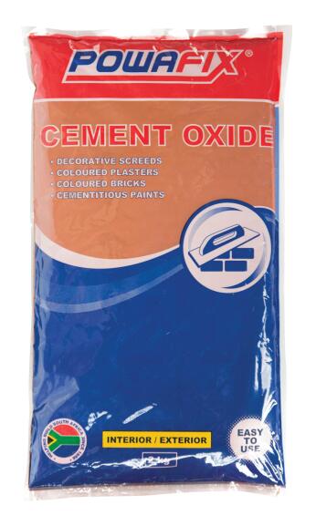 Powafix Cement Oxide Red Colouring 2kg