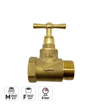 CONNECTING BIB TAP M 3/4