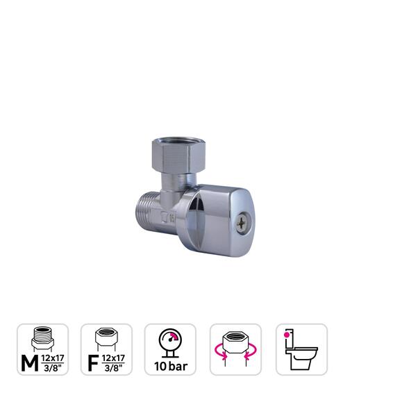 T BALL VALV REDU 16B EQU M1/2 F1/2