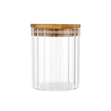 Gem food Storage Container Bamboo Lid 90x100mm